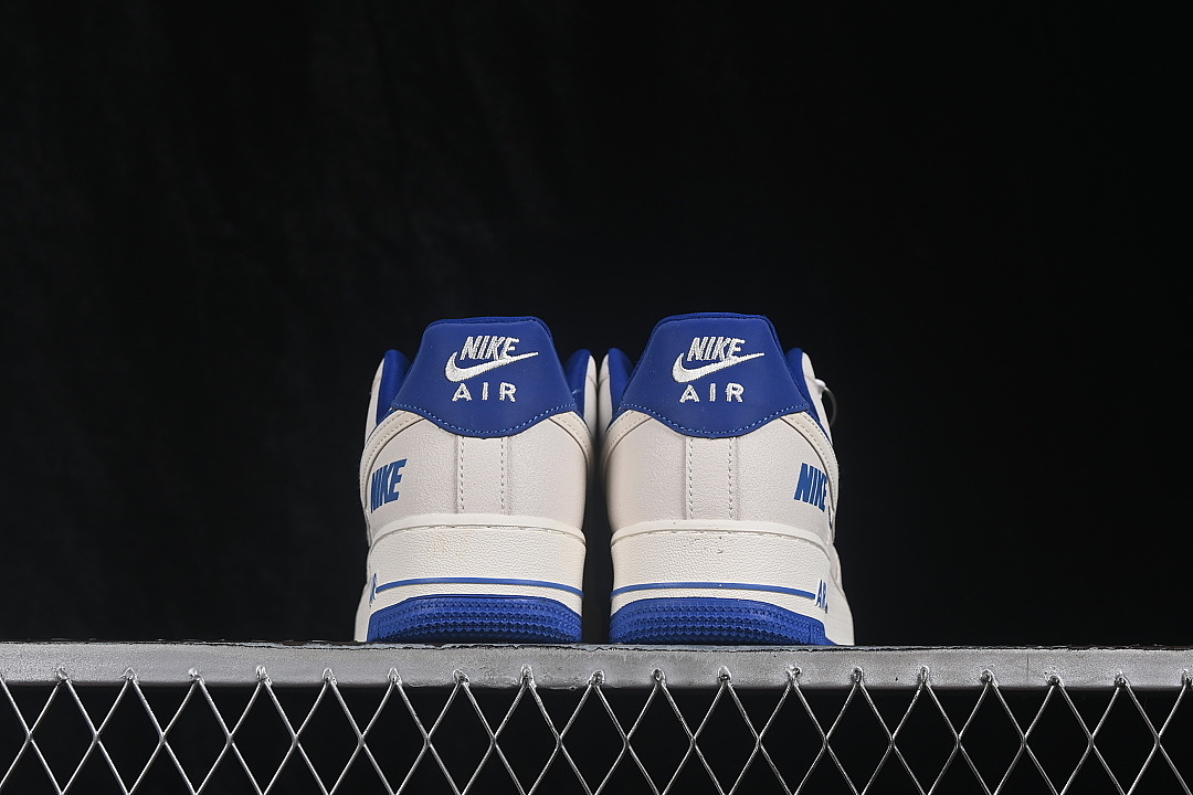 Nike [DF0188-154]-[AIR FORCE 1 07 LOW CASUAL SNEAKERS KLEIN BLUE/GREY]-[WOMAN:36-39]-[MAN:40-45] - Image 13