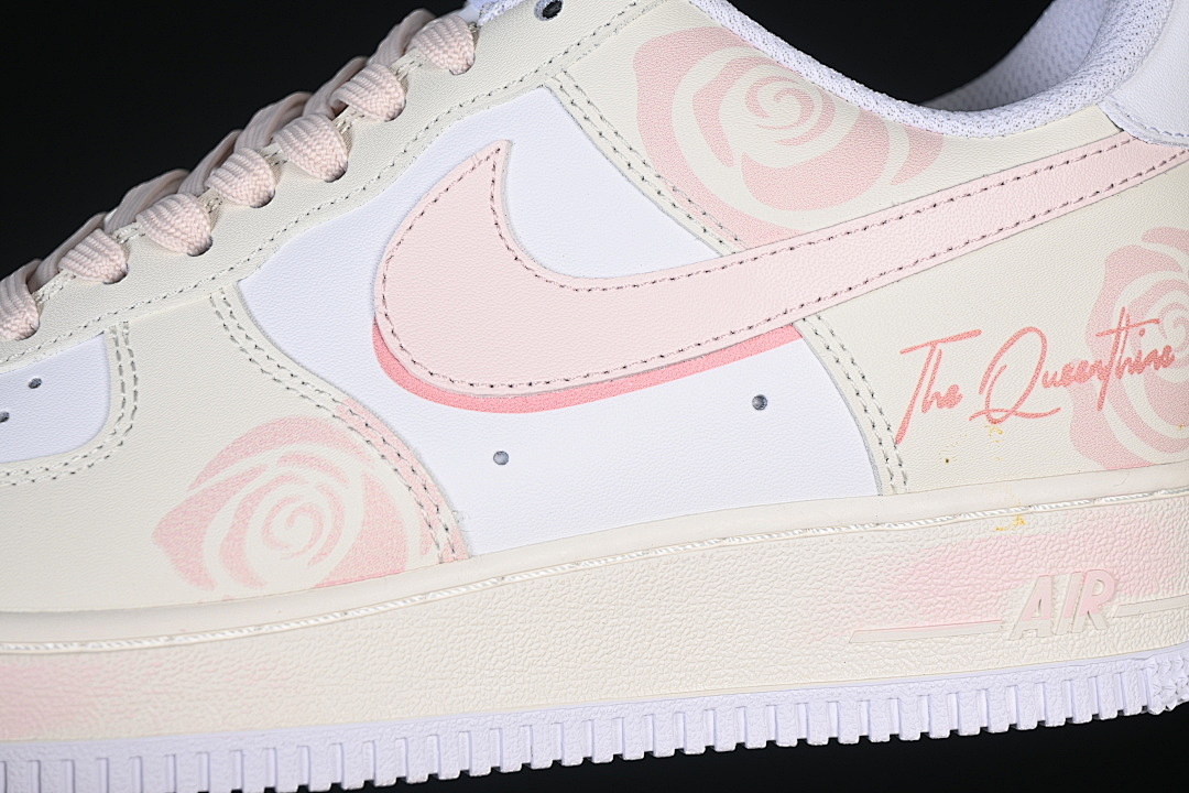 Nike [ZH0316-150]-[AIR FORCE 1 07 LOW BEIGE/WHITE/PINK]-[WOMAN:36-39]-[MAN:40-45] - Image 8