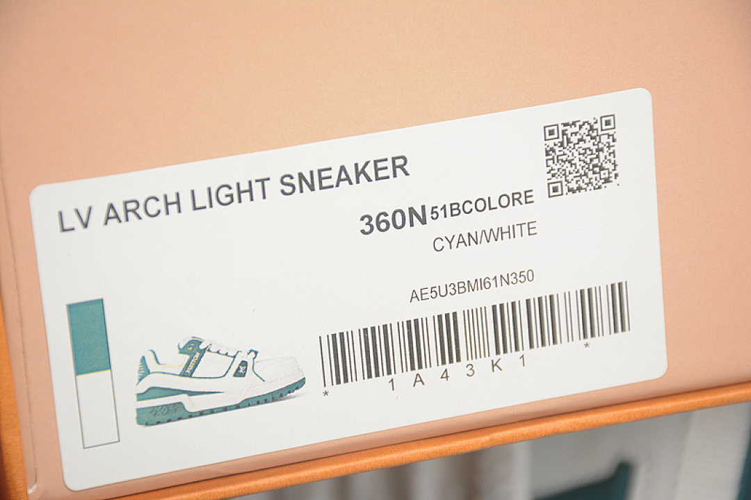 Louis Vuitton [LOUIS VUITTON TRAINER SNEAKER LOW L*V WHITE/GREEN]-[WOMAN:35-39]-[MAN:40-45] - Image 3