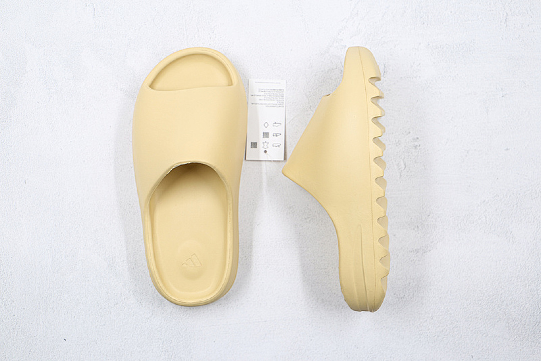 Adidas [FW6344]-[YEEZY SLIDES BONE BONE/BONE/BONE]-[WOMAN:35-39]-[MAN:40-47] - Image 4