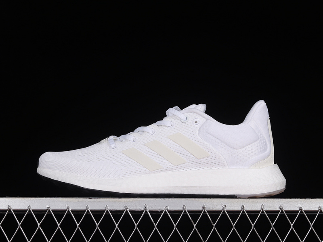 Unbranded [GY5094]-[PUREBOOST 21 SHOES CLOUD WHITE/CLOUD WHITE/DASH GREY]-[WOMAN:36-39]-[MAN:40-45], photo 1