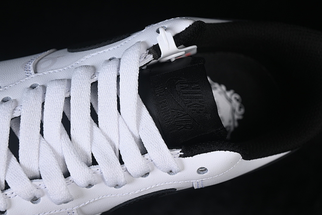 Nike [ZH0316-153]-[AIR FORCE 1 07 LOW LOW-TOP CASUAL SNEAKERS WHITE/BLACK]-[WOMAN:36-39]-[MAN:40-45] - Image 9
