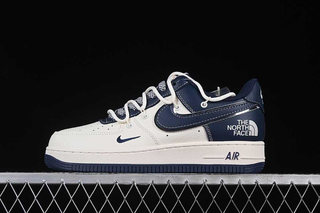 Nike [SJ1198-107]-[AIR FORCE 1 07 LOW OFF WHITE/BLUE]-[WOMAN:36-39]-[MAN:40-45] - Image 2