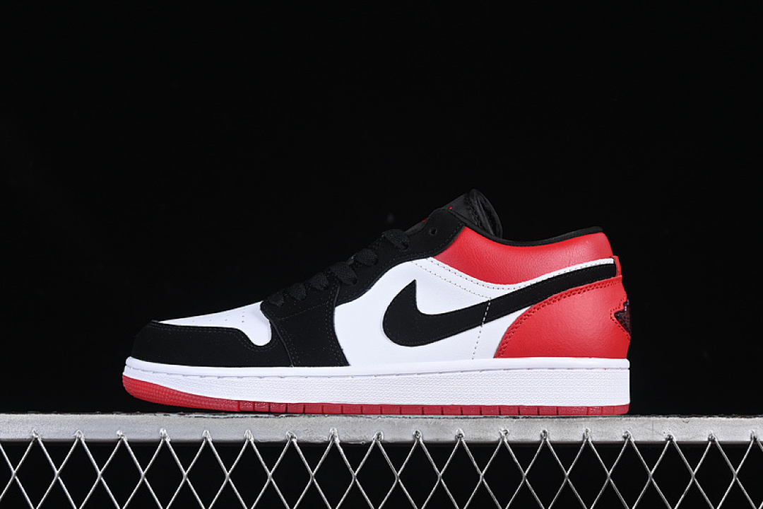 Jordan [IB8971-106]-[AIR JORDAN 1 LOW WHITE/BLACK/GYM RED]-[WOMAN:36-39]-[MAN:40-46], photo 1