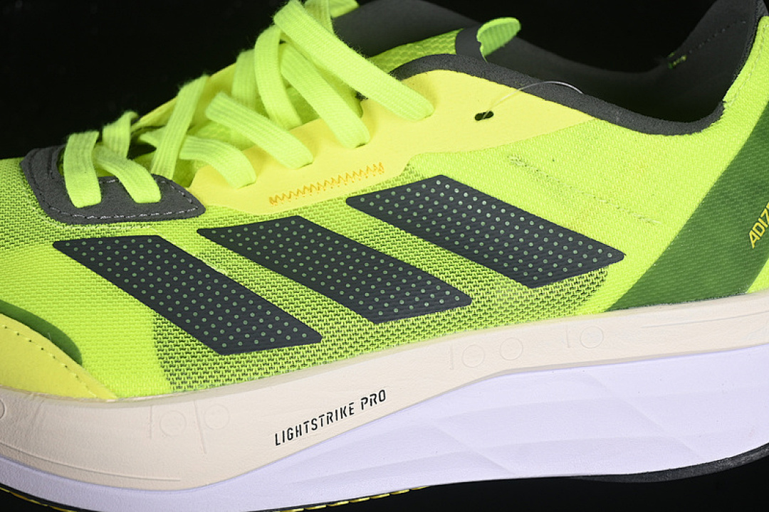 On Running [GX6650]-[ADIZERO BOSTON 11 SOLAR YELLOW/NIGHT METALLIC/BEAM YELLOW]-[WOMAN:36-39]-[MAN:40-45] - Image 8