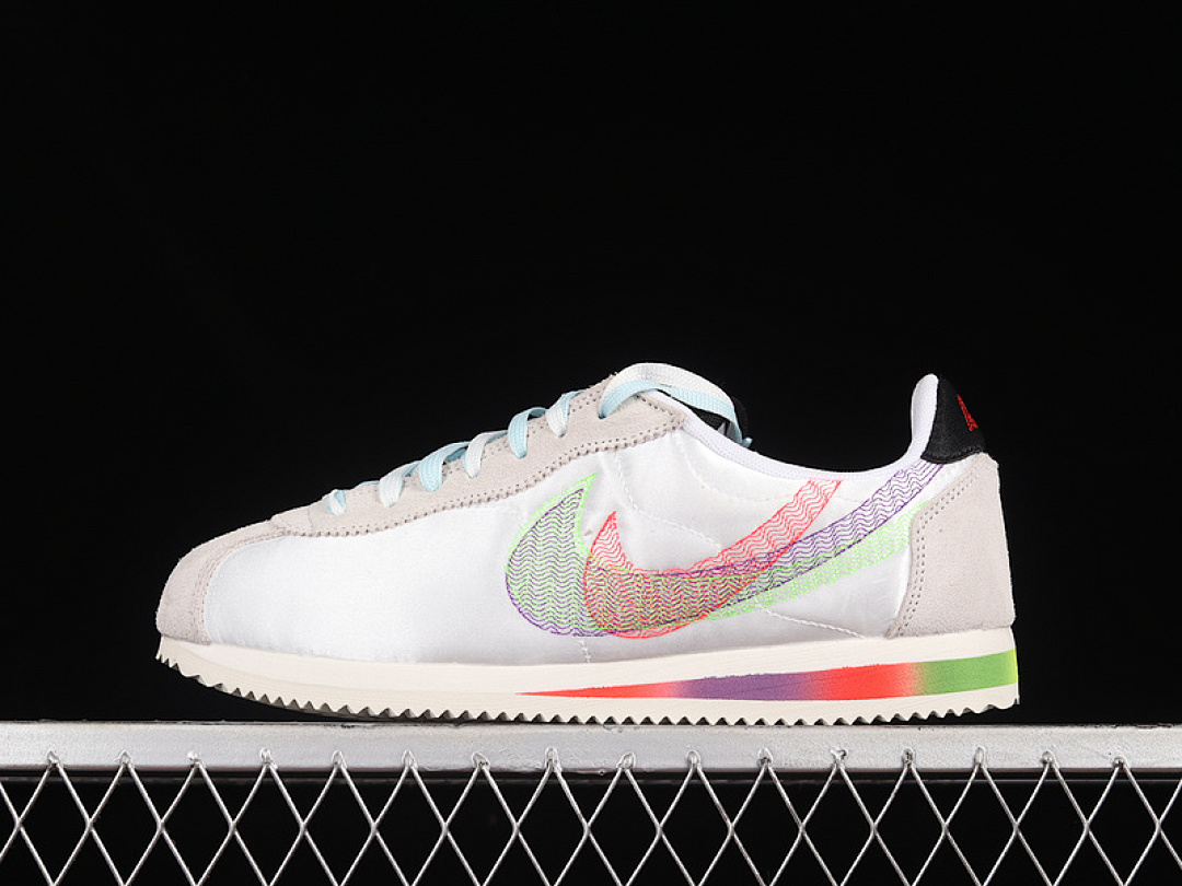 CORTEZ BE TRUE 2022 SUMMIT WHITE/BLACK/MULTI-COLOR · DR5491-100, photo 1