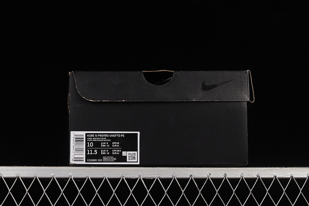 Nike [CQ3869-300]-[UNDEFEATED X KOBE 4 PROTRO HYPER JADE TEAL/MANGO/WHITE]-[MAN:39-46] - Image 12