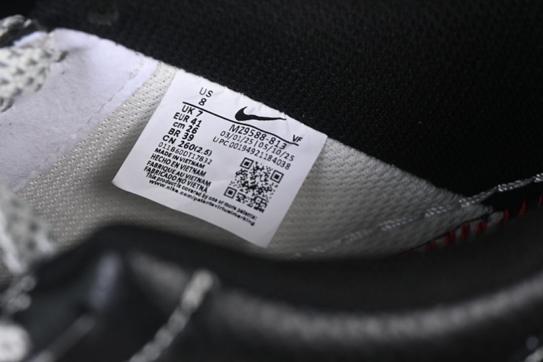 Nike [MZ9588-813]-[AIR FORCE 1 07 LOW WHITE/BLACK]-[WOMAN:36-39]-[MAN:40-45] - Image 6