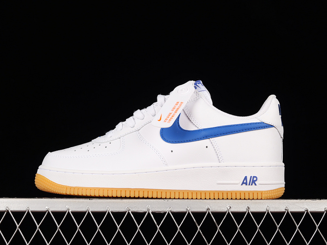 Nike [DJ3911-101]-[AIR FORCE 1 LOW SINCE 82 WHITE/VARSITY ROYAL-GUM]-[WOMAN:36-39]-[MAN:40-45], photo 1