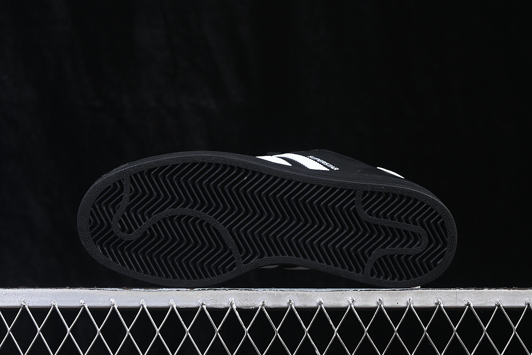Unbranded [JI0079]-[SUPERSTAR II SHELL TOE CASUAL SNEAKERS BLACK/INKINESS]-[WOMAN:36-39]-[MAN:40-45] - Image 14