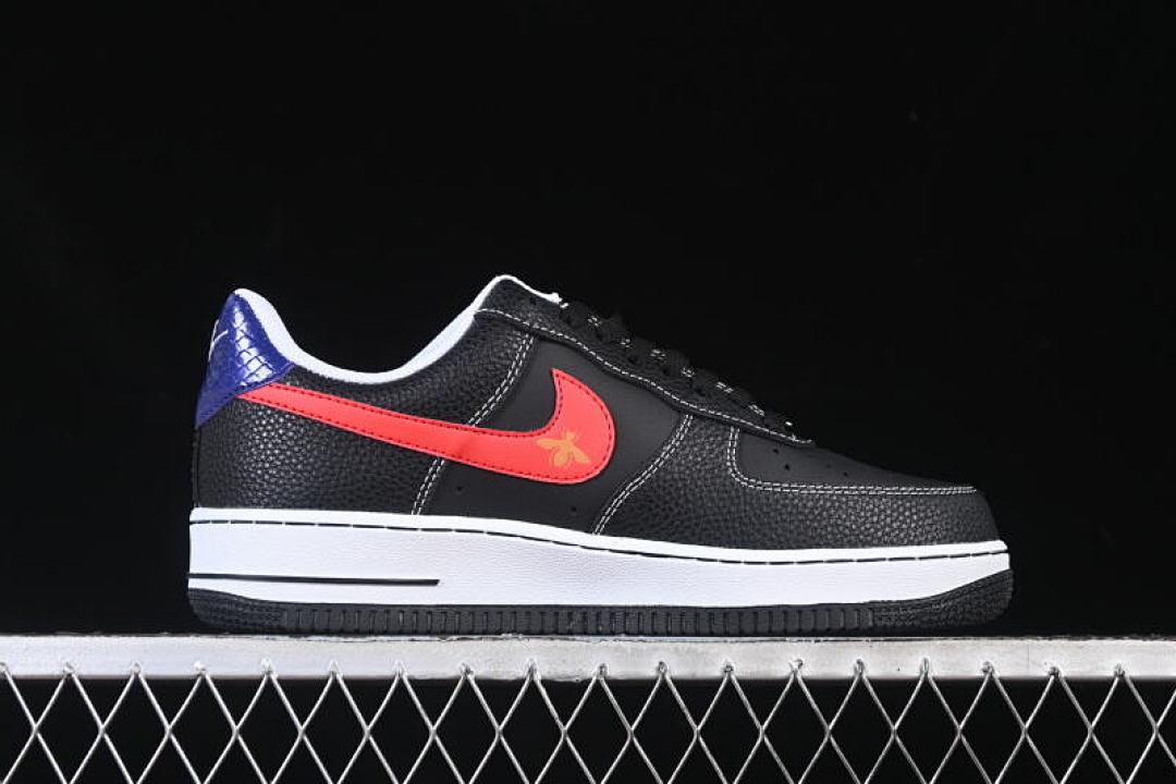 Nike [AH8462-001]-[AIR FORCE 1 07 LOW WHITE/BLACK/RED/BLUE]-[WOMAN:36-39]-[MAN:40-45] - Image 16