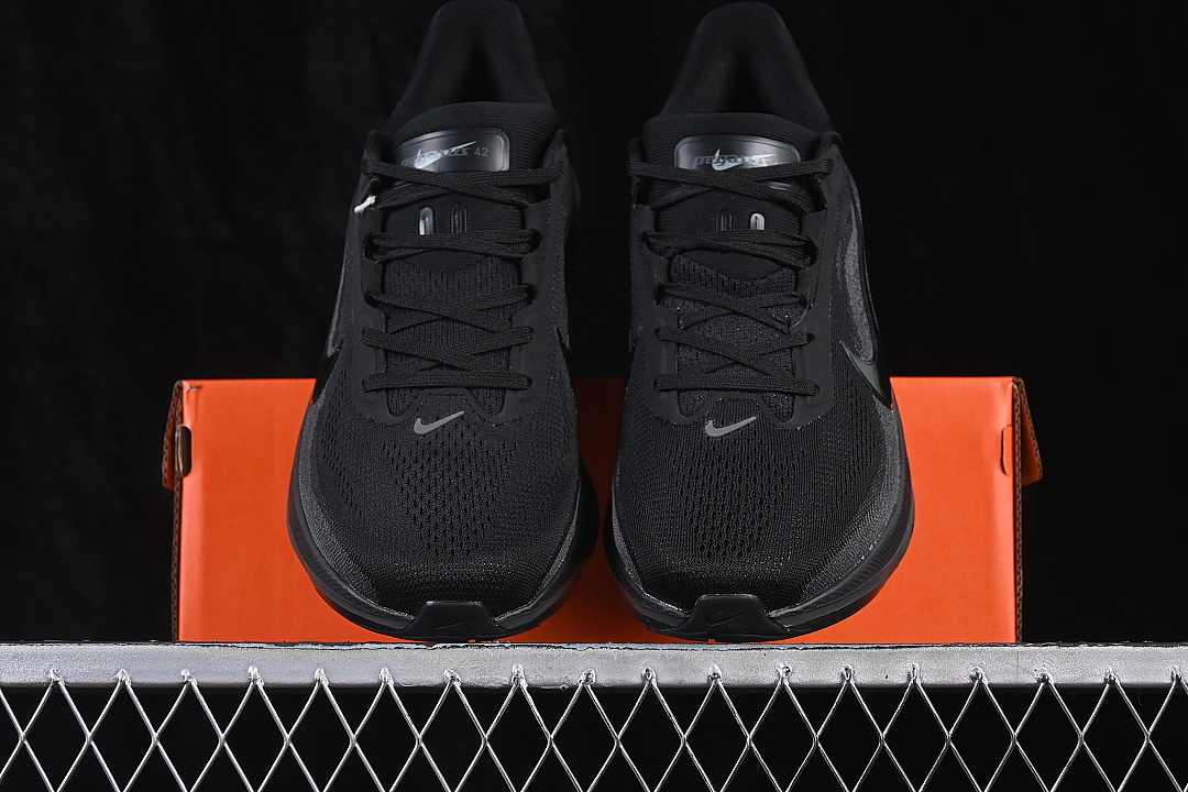 Nike [IB1873-003]-[AIR ZOOM PEGASUS 42 BREATHABLE SHOES BLACK/INKINESS]-[WOMAN:39]-[MAN:40-45] - Image 12