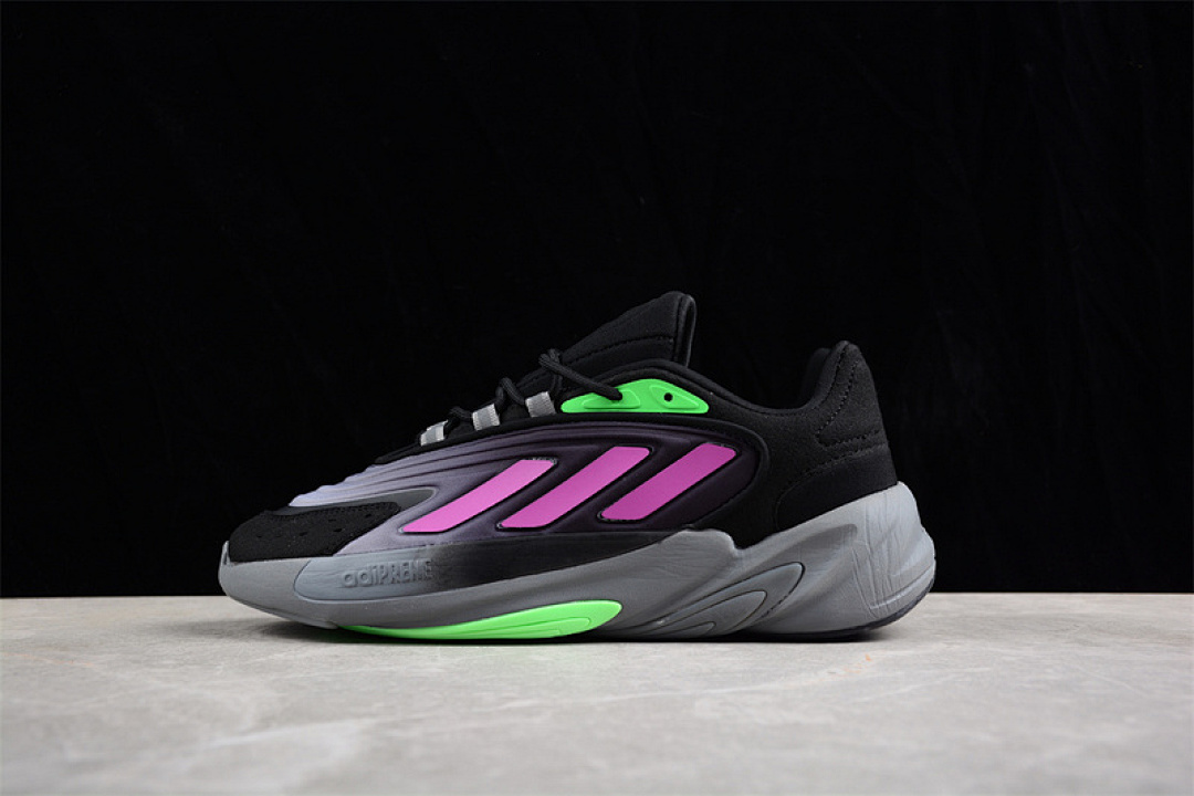 Adidas [H04249]-[ADIDAS OZELIA JOKER CORE BLACK/SCREAMING GREEN/GREY FOUR]-[WOMAN:36-39]-[MAN:40-45], photo 1