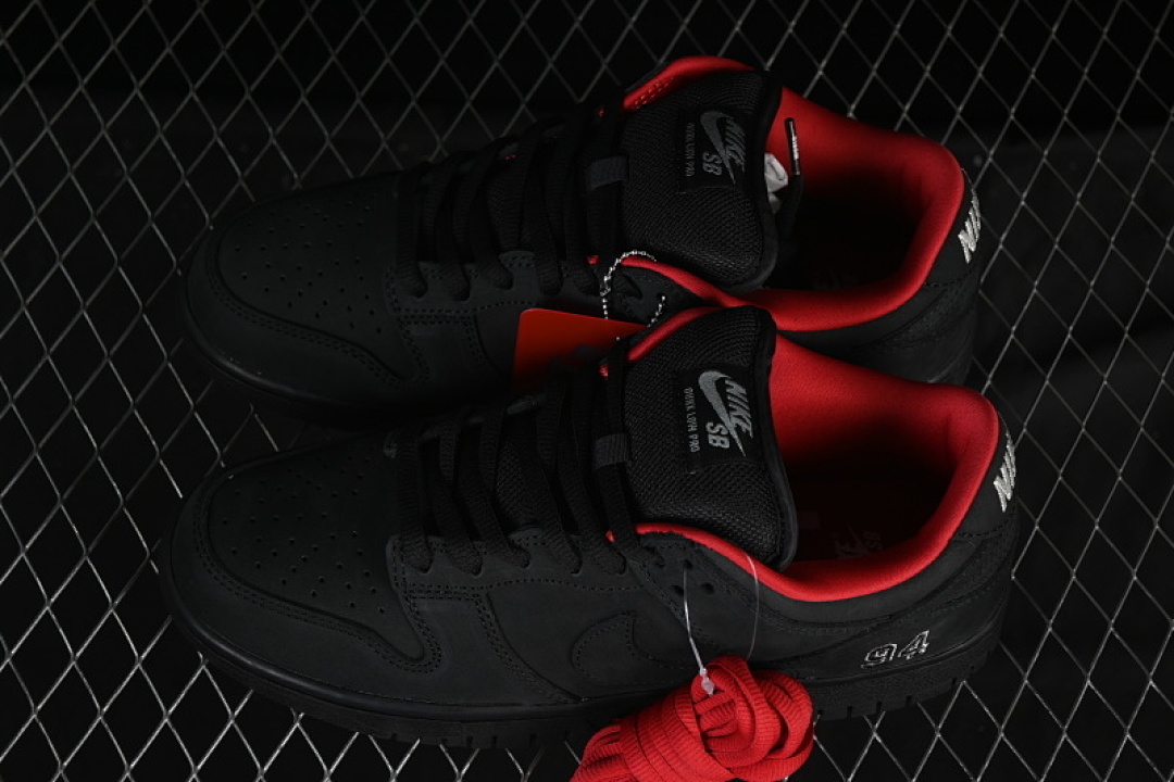 Unbranded [HQ8487-001]-[SUPREME X DUNK LOW JOINTLY TOP CASUAL SNEAKERS BLACK/RED]-[MAN:40-47.5] - Image 10