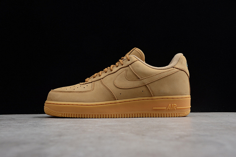 Nike Nike AIR FORCE 1 LOW FLAX/FLAX-GUM LIGHT BROWN-OUTDOOR GREEN · AA4061-200, photo 1