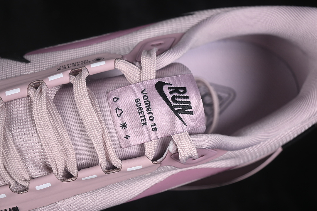 Nike [HQE98-014]-[AIR ZOOM VOMERO 18 CASUAL RUNNING SHOES PINK/BLACK]-[WOMAN:36-39]-[MAN:40-46] - Image 8