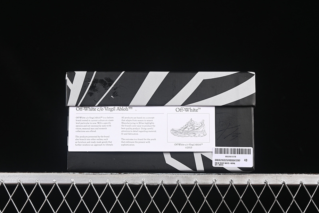 Hoka [OFF-WHITE BE RIGHT WHITE/BLUE/SILVER]-[WOMAN:36-39]-[MAN:40-47] - Image 13