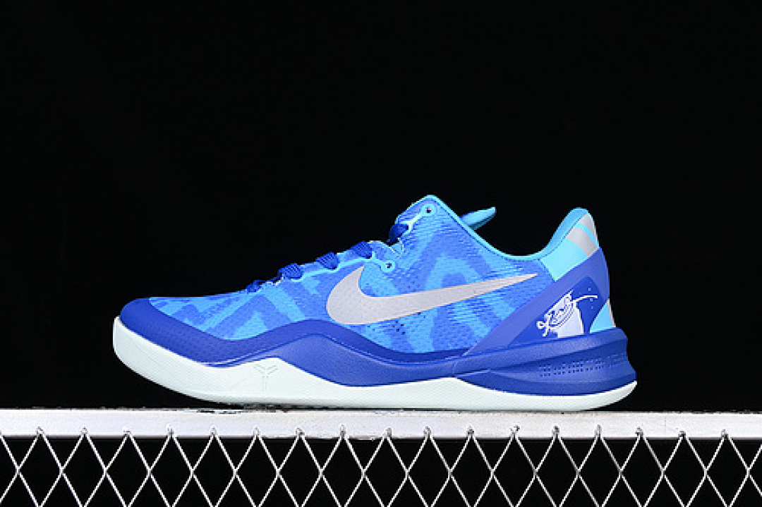 Nike [555035-400]-[KOBE 8 SYSTEM GREY/WHITE/BLUE]-[MAN:40-46] - Image 2