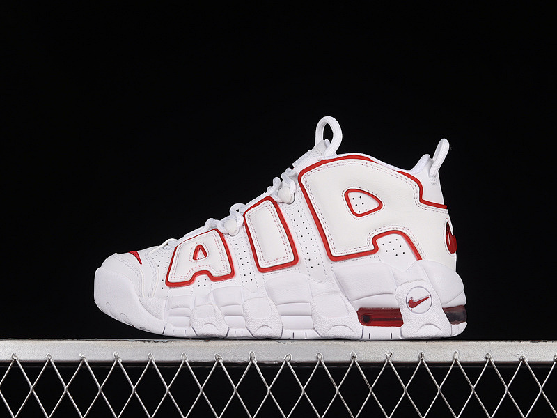 Nike Nike AIR MORE UPTEMPO GS 2021 WHITE/VARSITY RED · DJ5988-100, photo 1