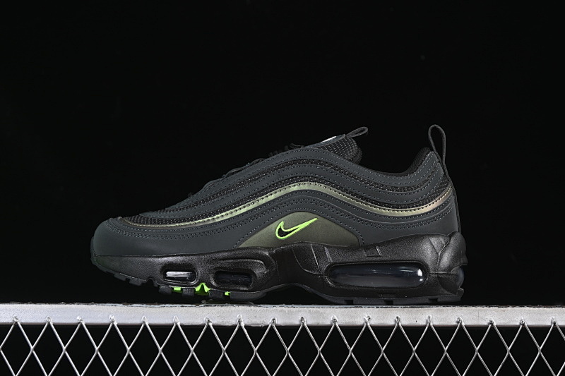 Nike AIR MAX 95/97 THUNDER BLACK/GREEN · II1711-900, photo 1