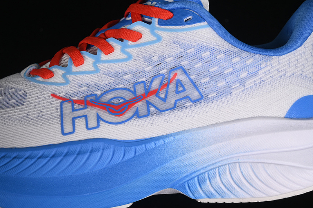 Chanel [1147790 WHTV]-[HOKA ONE MACH 6 WHITE/BLUE/RED]-[WOMAN:36-39]-[MAN:40-45] - Image 8