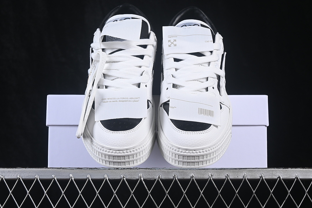 Unbranded [3.0 COURT ROUND TOED LACE UP LOW TOP CASUAL SNEAKERS WHITE/BLACK]-[WOMAN:36-39]-[MAN:40-47] - Image 12