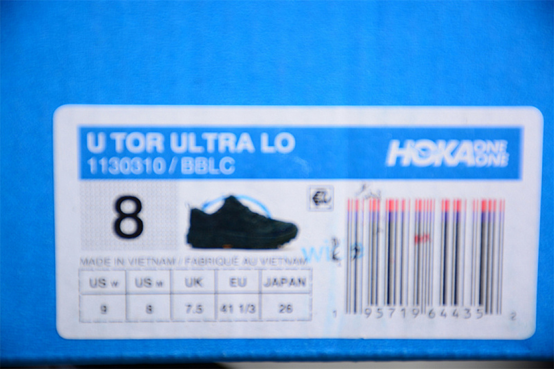 Hoka [1130301]-[J.L-A.L X HOKA ONE TOR ULTRA LO BLACK]-[WOMAN:36-39]-[MAN:40-46] - Image 3