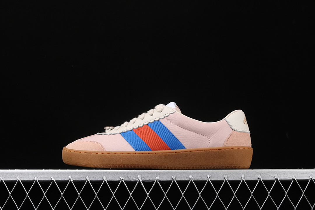 Gucci Gucci [ ACE EMBROIDERED LOW-TOP SNEAKER WHITE/BLUE/RED]-[UNISEX:35-44], photo 1