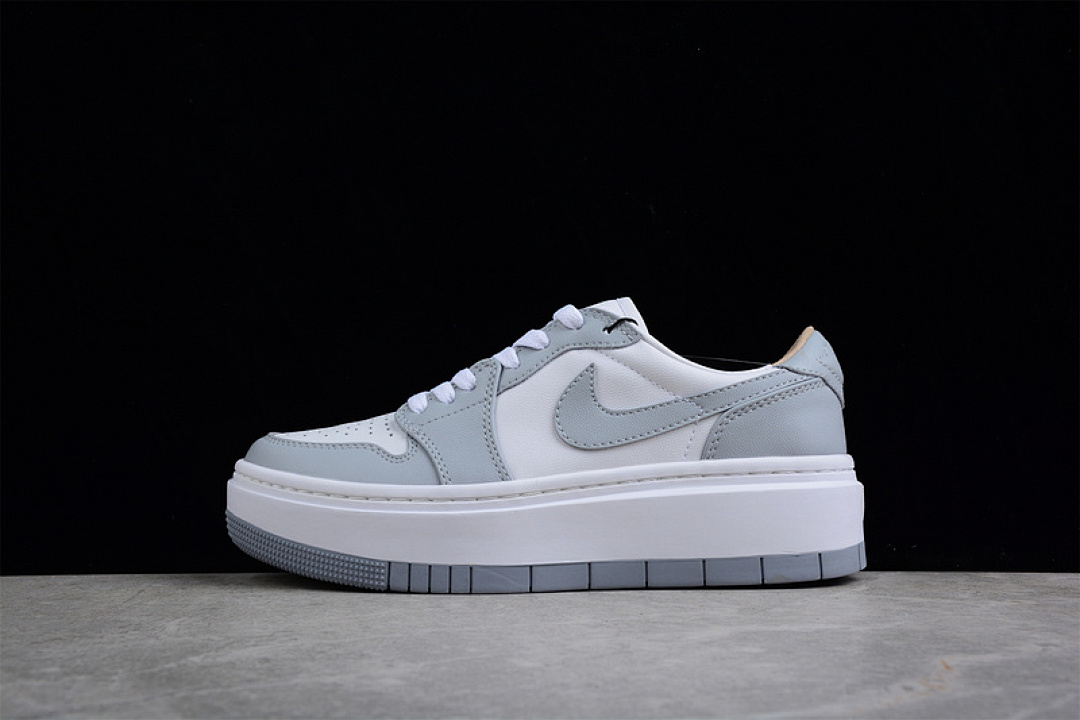 Jordan [DH7004-100]-[AIR JORDAN 1 ELEVATE LOW SE WHITE/WHITE/WOLF GREY]-[WOMAN:35.5-39]-[MAN:40-45], photo 1