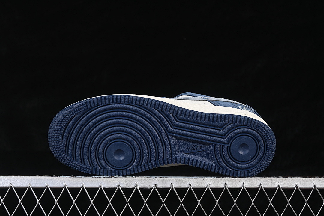 Nike [XL1979-139]-[AIR FORCE 1 07 LOW WHITE/BLUE/GREY]-[WOMAN:36-39]-[MAN:40-45] - Image 15