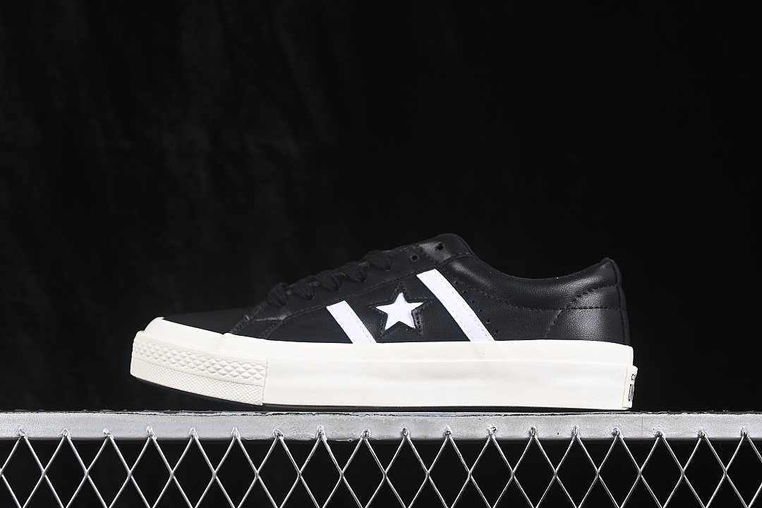 [A163757C]-[ONE STAR PRO CASUAL SKATE SHOES BLACK/WHITE/BLACK]-[WOMAN:35-39.5]-[MAN:40-44], photo 1