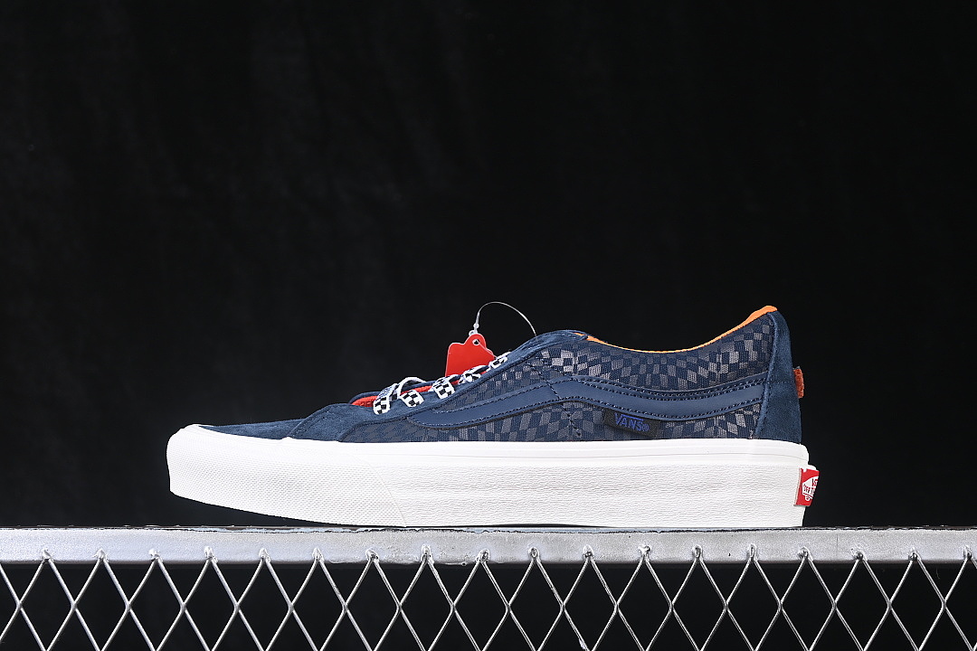 Unbranded [VN0A5EE4Y301]-[SKATE SK8 LOW CASUAL SKATE SHOES NAVY BLUE/BLUE]-[WOMAN:35-39]-[MAN:40-44], photo 1