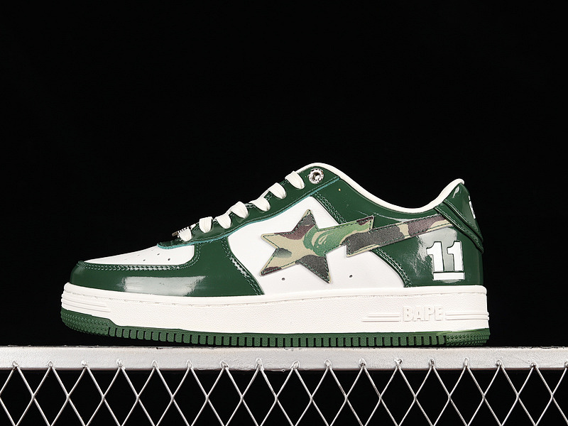 Bape Bape STA TOKYO WHITE/GREEN/CAMOUFLAGE · M91003HI, photo 1