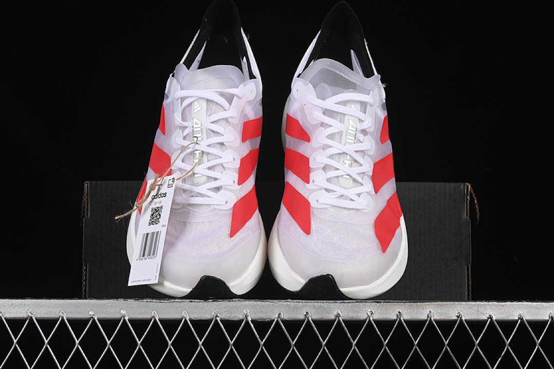 Adidas [IH5565]-[ADIZERO EVO WHITE/GREY/RED]-[WOMAN:36-39]-[MAN:40-46] - Image 12