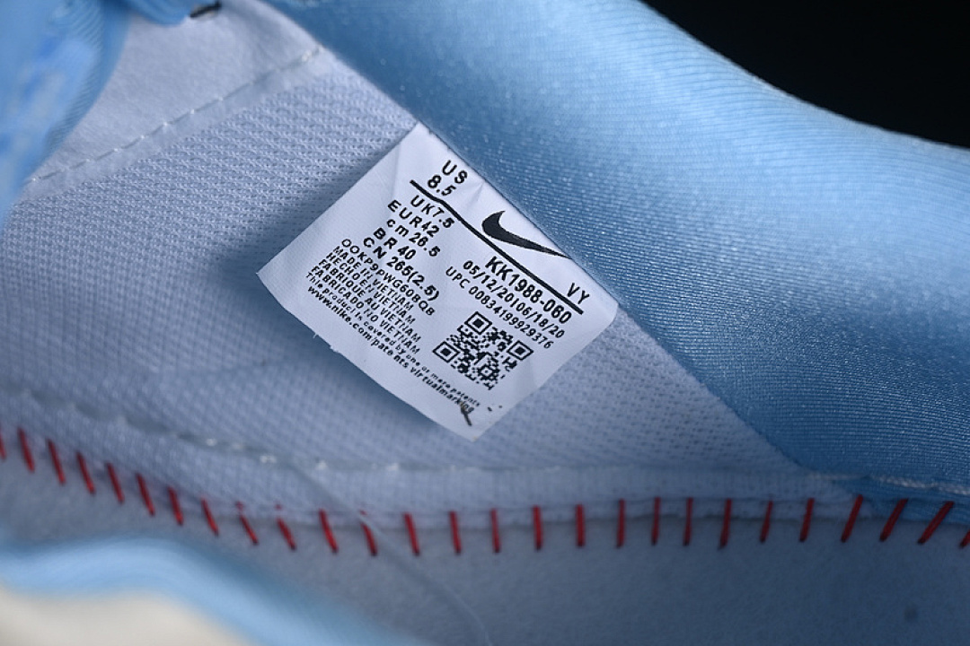 Nike [KK1988-060]-[AIR FORCE 1 07 LOW WHITE/BLUE]-[WOMAN:36-39]-[MAN:40-45] - Image 6