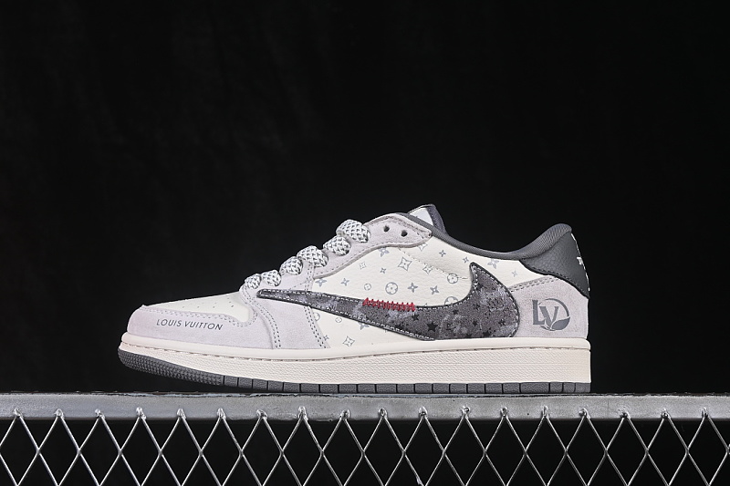 Jordan AIR Jordan 1 LOW OG SP AJ1 CASUAL SNEAKERS GREY/WHITE · CW6688-120, photo 1