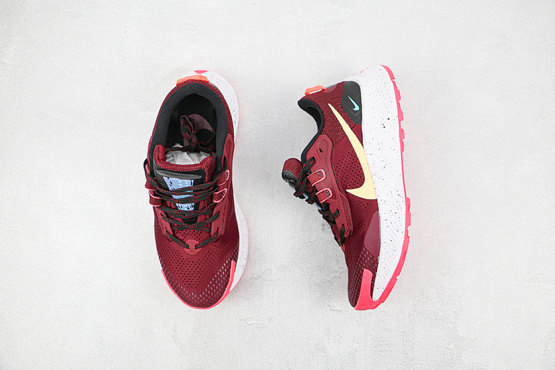 Nike [DA9468-900]-[AIR ZOOM PEGASUS TRAIL 3 RED/PINK/YELLOW-WHITE-BLACK]-[WOMAN:36-39]-[MAN:40-45] - Image 4