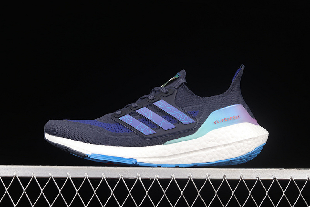 Unbranded [GY1332]-[ULTRABOOST 21 TEASER SHOES SHADOW NAVY/LEGACY INDIGO/SCARLET]-[MAN:39-45], photo 1