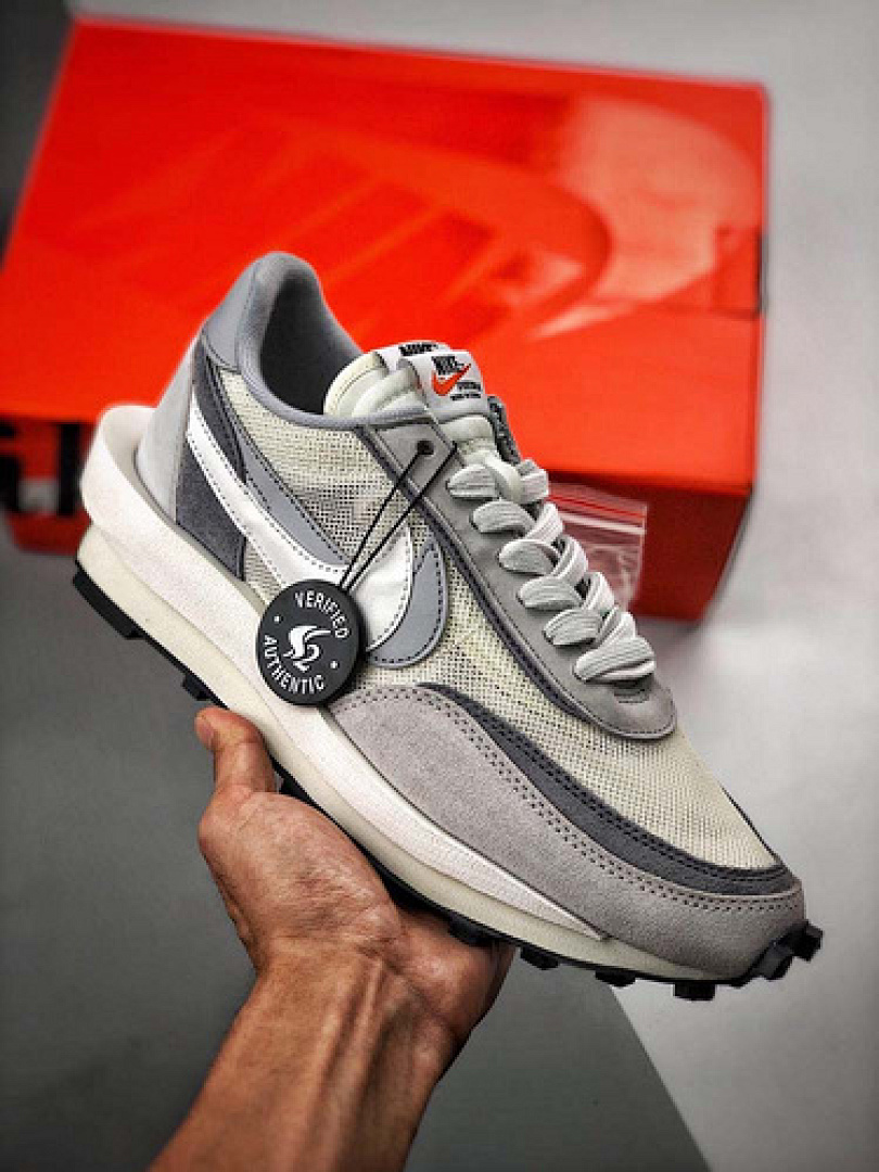 Sacai [99-96-107]-[BV0073-100]-[ST LVD WAFFLE X SACAI-GREY WHITE/DARK GREY/GREY]-[UNISEX:36-46], photo 1