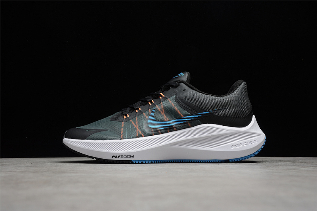 AIR ZOOM WINFLO 8 DARK SMOKE GREY/BLACK-COAST · CW3419-007, photo 1