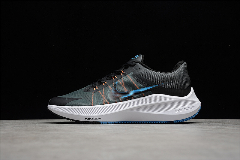 AIR ZOOM WINFLO 8 DARK SMOKE GREY/BLACK-COAST · CW3419-007, photo 1