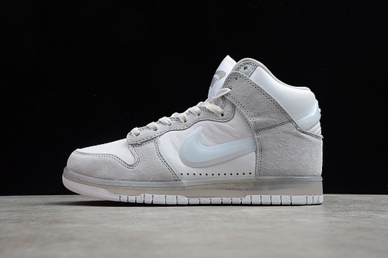 Nike SB DUNK HIGH SLAM JAM WHITE/CLEAR-PURE PLATINUM · DA1639-100, photo 1