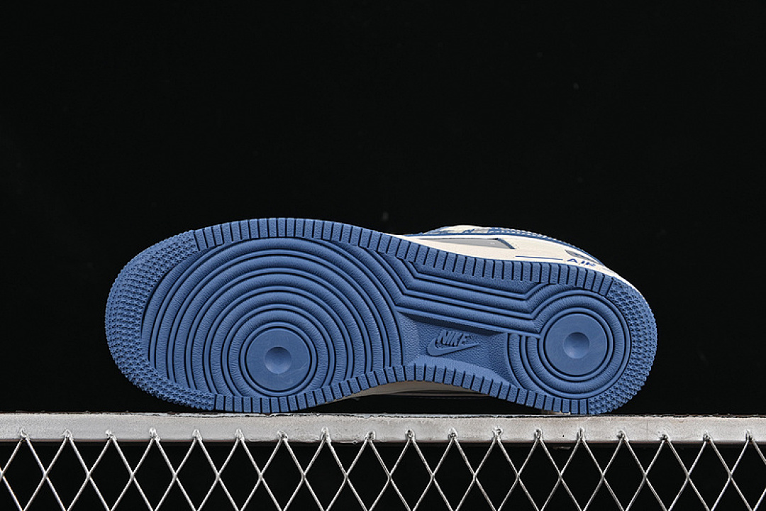 Nike [XX3168-218]-[AIR FORCE 1 07 LOW YU7 WHITE/GREY/BLUE]-[WOMAN:36-39]-[MAN:40-45] - Image 14