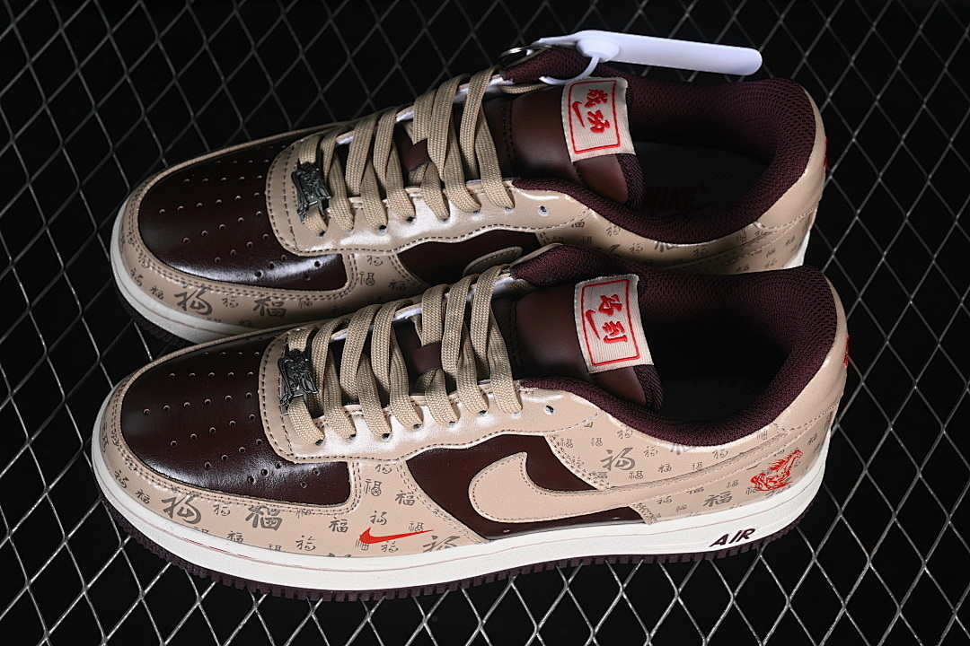 Nike [NH0601-501]-[AIR FORCE 1 07 LOW CASUAL SNEAKERS WHITE/PINK/BLACK]-[WOMAN:36-39]-[MAN:40-45] - Image 10