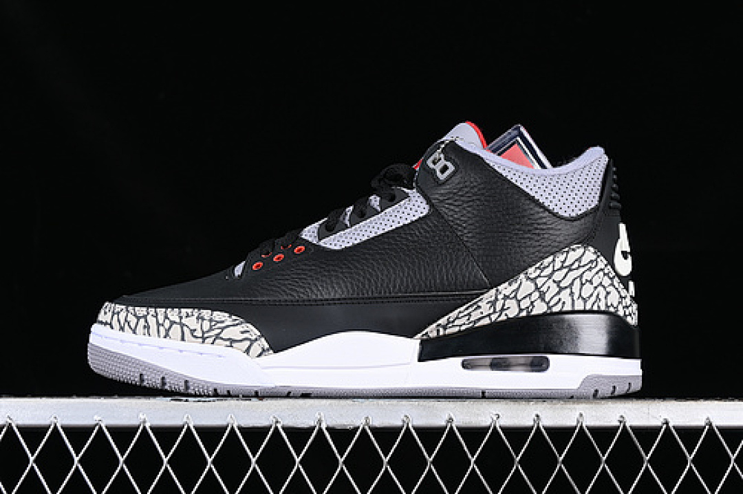 Jordan [854262-001]-[AIR JORDAN 3 RETRO BLACK CEMENT 2018 WHITE/BLACK/GREY]-[MAN:40-47.5], photo 1