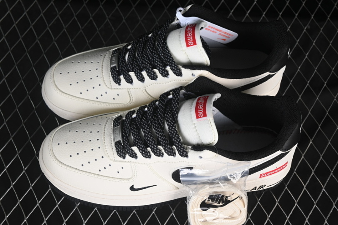 Nike [JP8028-059]-[AIR FORCE 1 07 LOW CASUAL SNEAKERS BLACK/WHITE]-[WOMAN:36-39]-[MAN:40-45] - Image 10