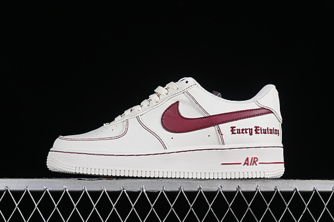 Nike Nike VLONE AIR FORCE 1 07 LOW WHITE/RED · AA5360-010, photo 1