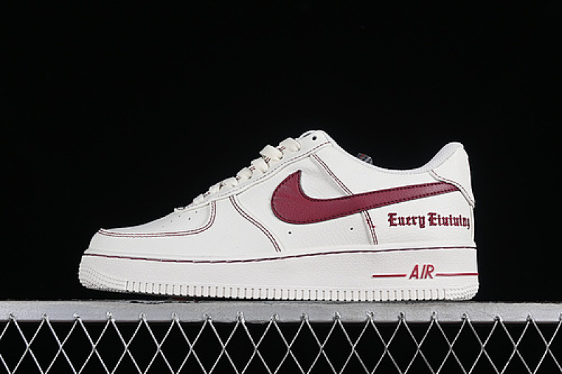 Nike Nike VLONE AIR FORCE 1 07 LOW WHITE/RED · AA5360-010, photo 1