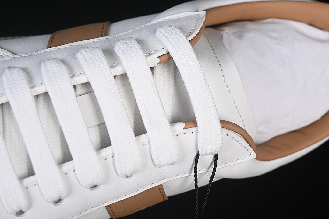 Dior [LOW-TOP DERBY SHOES WHITE/BROWN/WHITE]-[WOMAN:39]-[MAN:40-45] - Image 8