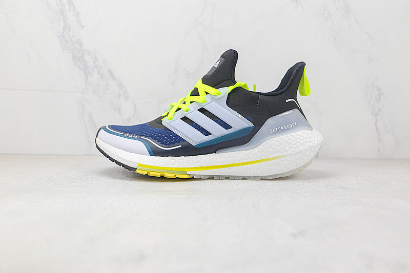 ULTRABOOST 21 COLD.RDY SHOES NAVY WHITE/LIGHT GREY/CLOUD WHITE · S23754, photo 1